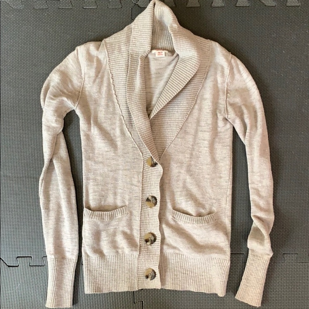 Taupe cardigan